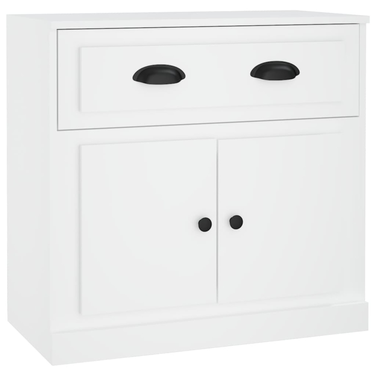 vidaXL Ντουλάπι Λευκό 70 x 35,5 x 67,5 εκ. από Επεξεργασμένο Ξύλο