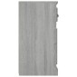 vidaXL Μπουφές Γκρι Sonoma 70x35,5x67,5 εκ. από Επεξεργασμένο Ξύλο