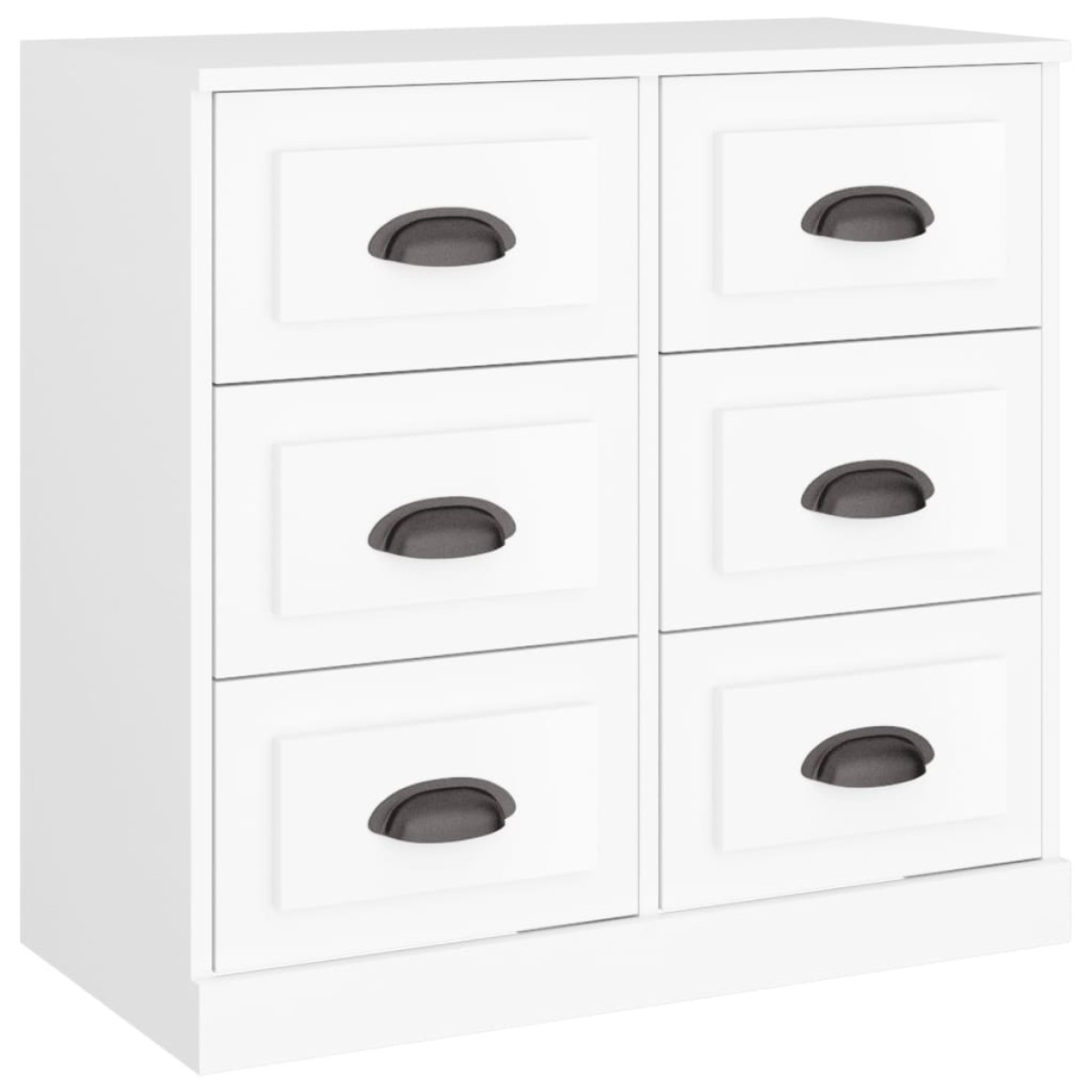 vidaXL Ντουλάπι Λευκό 70 x 35,5 x 67,5 εκ. από Επεξεργασμένο Ξύλο