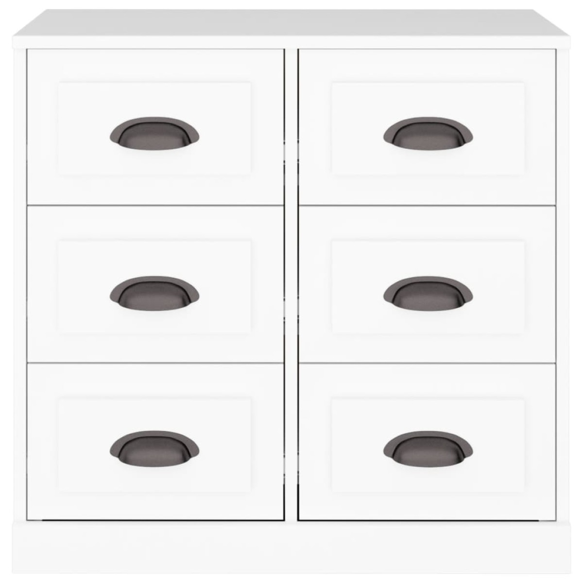 vidaXL Ντουλάπι Λευκό 70 x 35,5 x 67,5 εκ. από Επεξεργασμένο Ξύλο