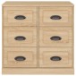vidaXL Μπουφές Sonoma Δρυς 70x35,5x67,5 εκ. από Επεξεργασμένο Ξύλο