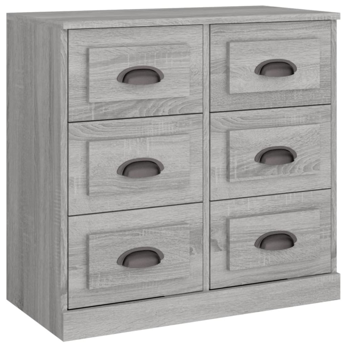 vidaXL Μπουφές Γκρι Sonoma 70x35,5x67,5 εκ. από Επεξεργασμένο Ξύλο