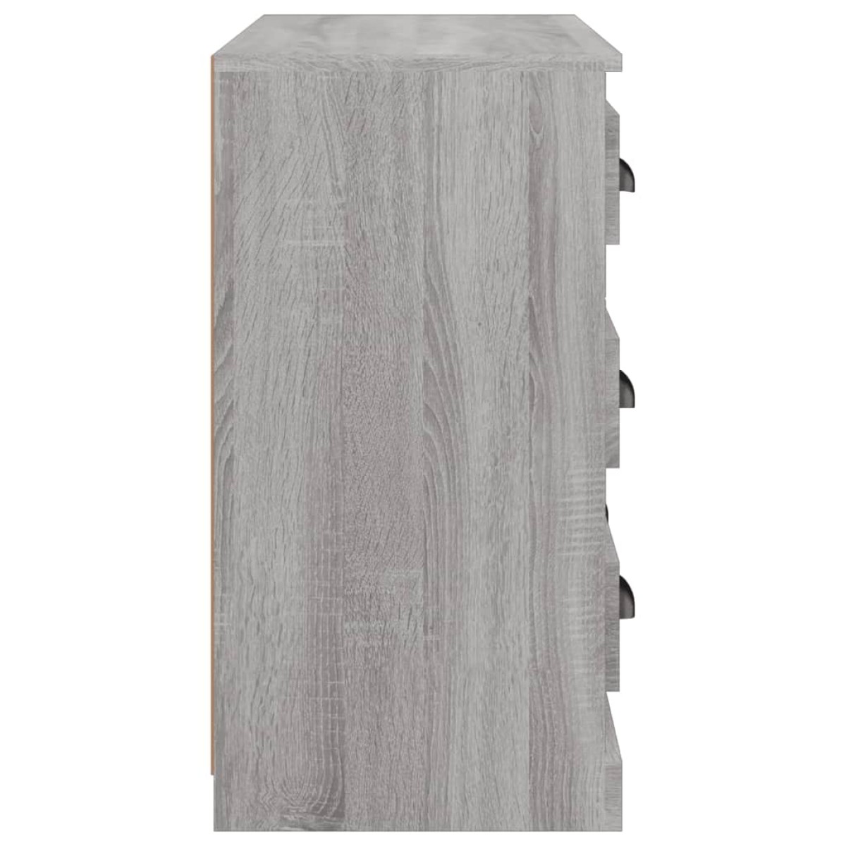 vidaXL Μπουφές Γκρι Sonoma 70x35,5x67,5 εκ. από Επεξεργασμένο Ξύλο