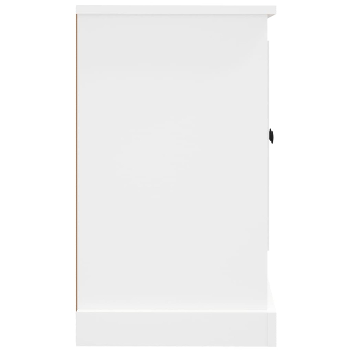 vidaXL Ντουλάπι Λευκό 100 x 35,5 x 60 εκ. από Επεξεργασμένο Ξύλο