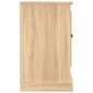 vidaXL Μπουφές Sonoma Δρυς 100x35,5x60 εκ. από Επεξεργασμένο Ξύλο