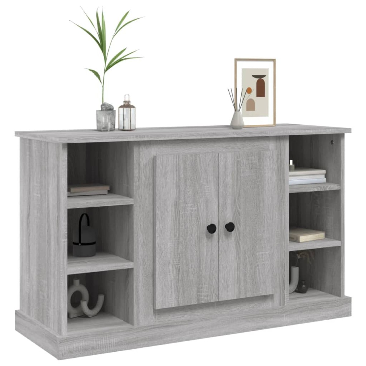 vidaXL Ντουλάπι Γκρι Sonoma 100x35,5x60 εκ. από Επεξεργασμένο Ξύλο