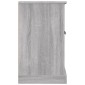 vidaXL Ντουλάπι Γκρι Sonoma 100x35,5x60 εκ. από Επεξεργασμένο Ξύλο