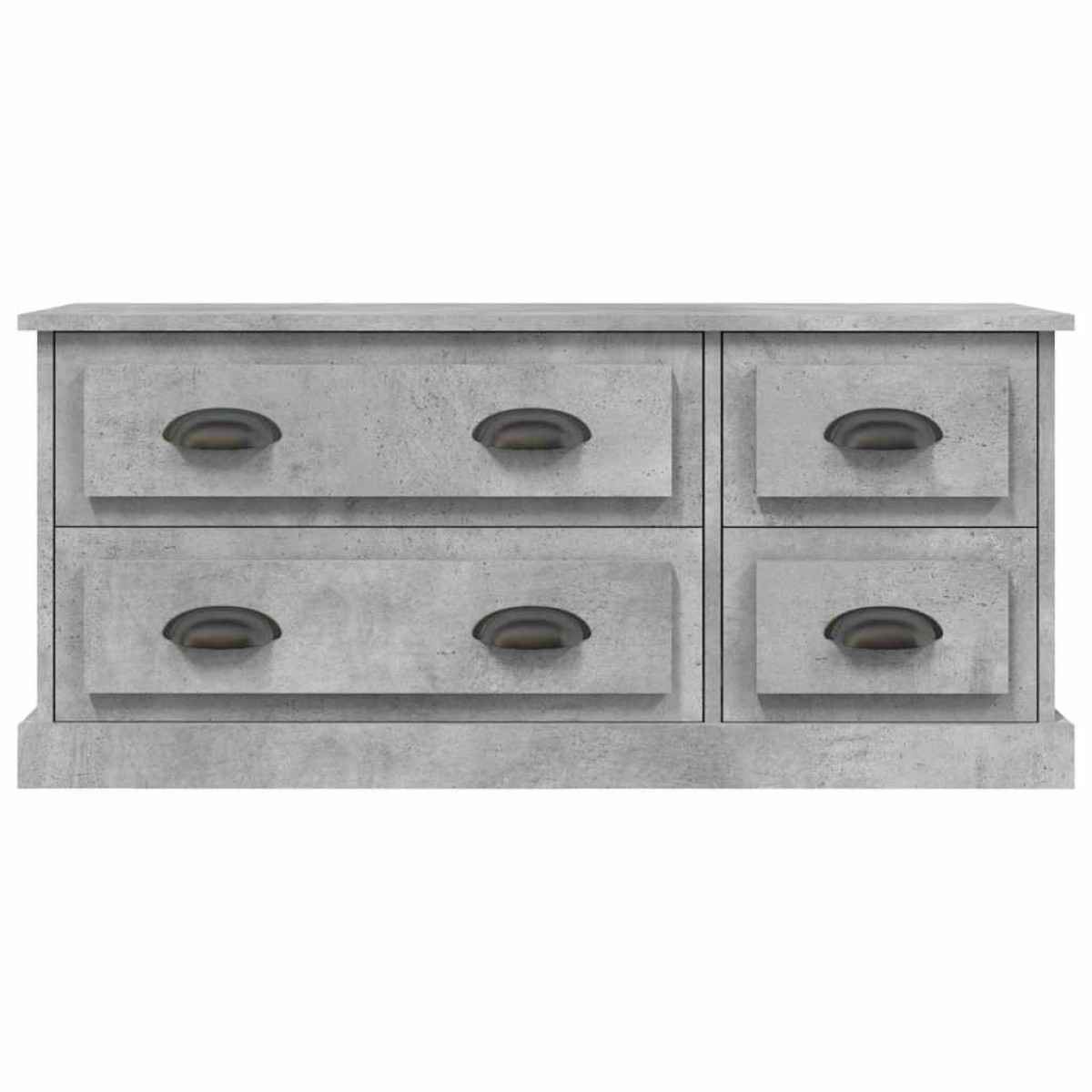 vidaXL Έπιπλο Τηλεόρασης Γκρι Σκυρ. 100x35,5x45 εκ. Επεξ. Ξύλο