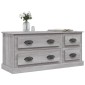 vidaXL Έπιπλο Τηλεόρασης Γκρι Sonoma 100x35,5x45 εκ. Επεξ. Ξύλο