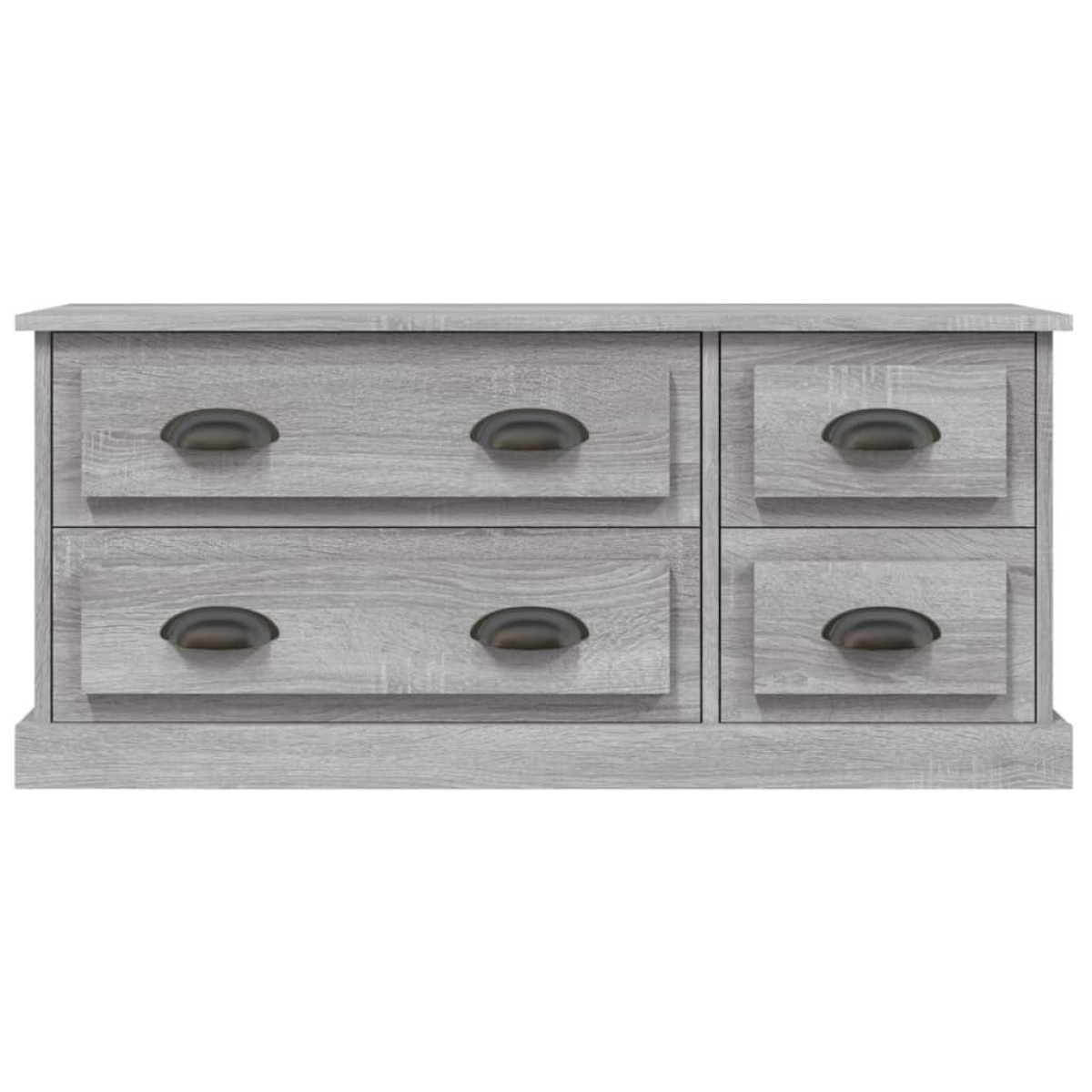 vidaXL Έπιπλο Τηλεόρασης Γκρι Sonoma 100x35,5x45 εκ. Επεξ. Ξύλο
