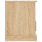 vidaXL Έπιπλο Τηλεόρασης Sonoma Δρυς 93x35,5x45 εκ. Επεξ. Ξύλο