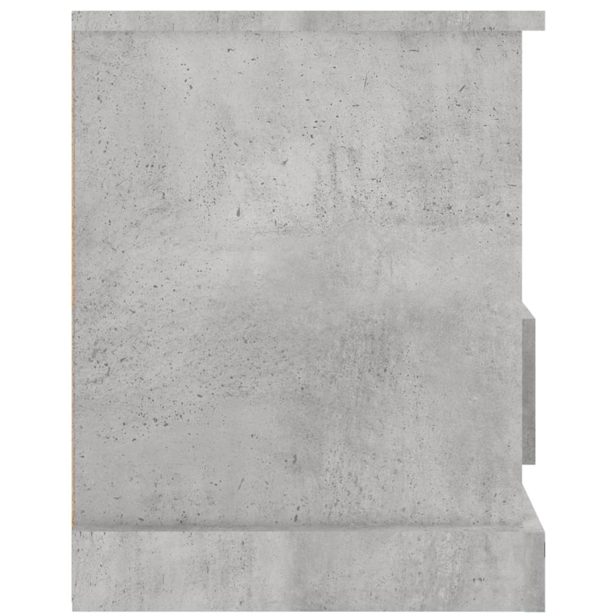 vidaXL Έπιπλο Τηλεόρασης Γκρι Σκυροδέματος 93x35,5x45 εκ. Επεξ. Ξύλο
