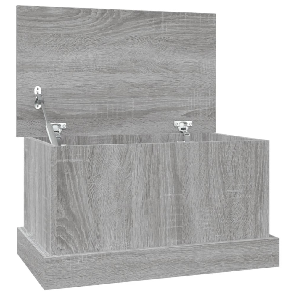vidaXL Κουτί Αποθήκευσης Γκρι sonoma 50x30x28 εκ. Επεξεργασμένο Ξύλο