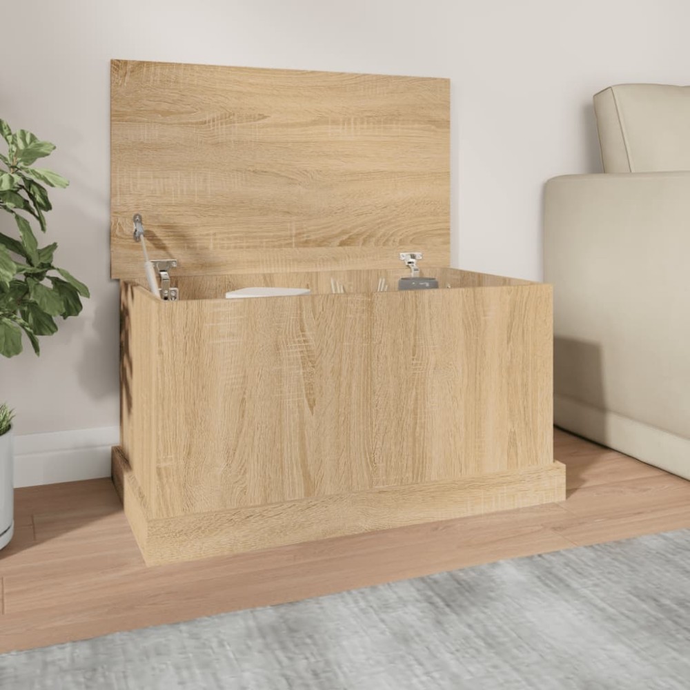 vidaXL Κουτί Αποθήκευσης Sonoma Δρυς 70x40x38 εκ. από Τεχνητό Ξύλο
