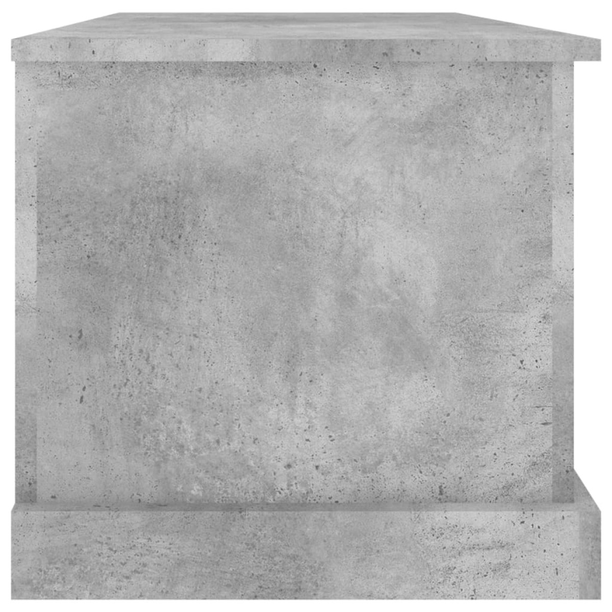 vidaXL Κουτί Αποθήκευσης Γκρι Σκυροδέματος 70x40x38 εκ. Επεξεργ. Ξύλο