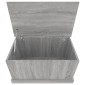 vidaXL Κουτί Αποθήκευσης Γκρι sonoma 70x40x38 εκ. Επεξεργασμένο Ξύλο
