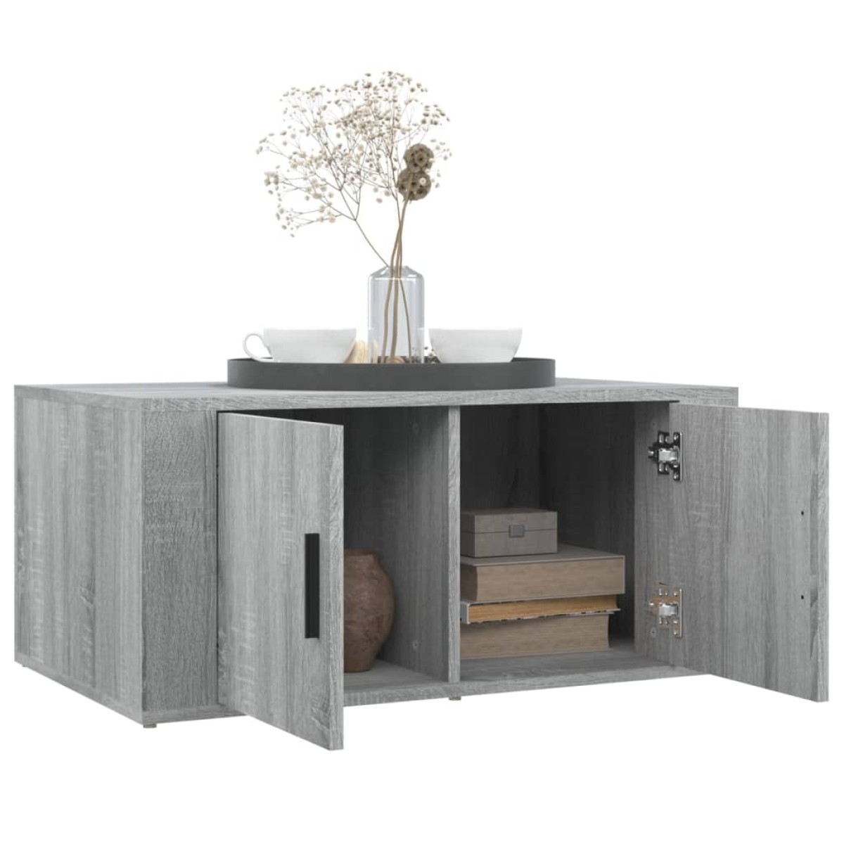 vidaXL Τραπεζάκι Σαλονιού Γκρι Sonoma 80x50x36 εκ.Επεξεργασμένο Ξύλο