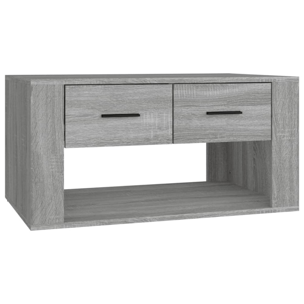 vidaXL Τραπεζάκι Σαλονιού Γκρι Sonoma 80x50x40 εκ.Επεξεργασμένο Ξύλο
