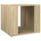vidaXL Κομοδίνο Sonoma Δρυς 41 x 40 x 36 εκ. από Επεξεργασμένο Ξύλο