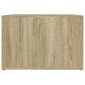 vidaXL Κομοδίνο Sonoma Δρυς 57 x 55 x 36 εκ. από Επεξεργασμένο Ξύλο