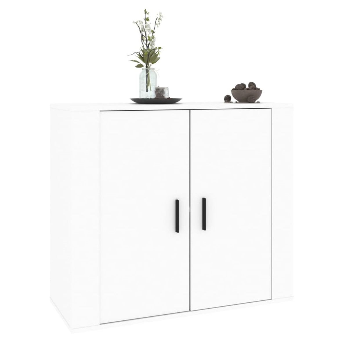 vidaXL Ντουλάπι Λευκό 80 x 33 x 70 εκ. από Επεξεργασμένο Ξύλο