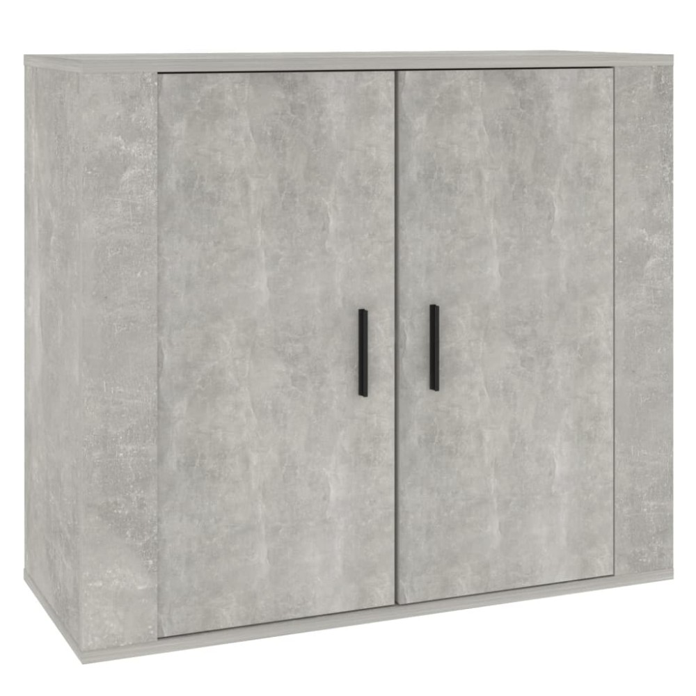 vidaXL Ντουλάπι Γκρι Σκυροδέματος 80x33x70 εκ. Επεξεργασμένο Ξύλο
