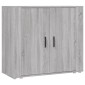 vidaXL Ντουλάπι Γκρι Sonoma 80x33x70 εκ. από Επεξεργασμένο Ξύλο