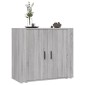 vidaXL Ντουλάπι Γκρι Sonoma 80x33x70 εκ. από Επεξεργασμένο Ξύλο