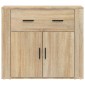 vidaXL Ντουλάπι Sonoma Δρυς 80x33x70 εκ. από Επεξεργασμένο Ξύλο