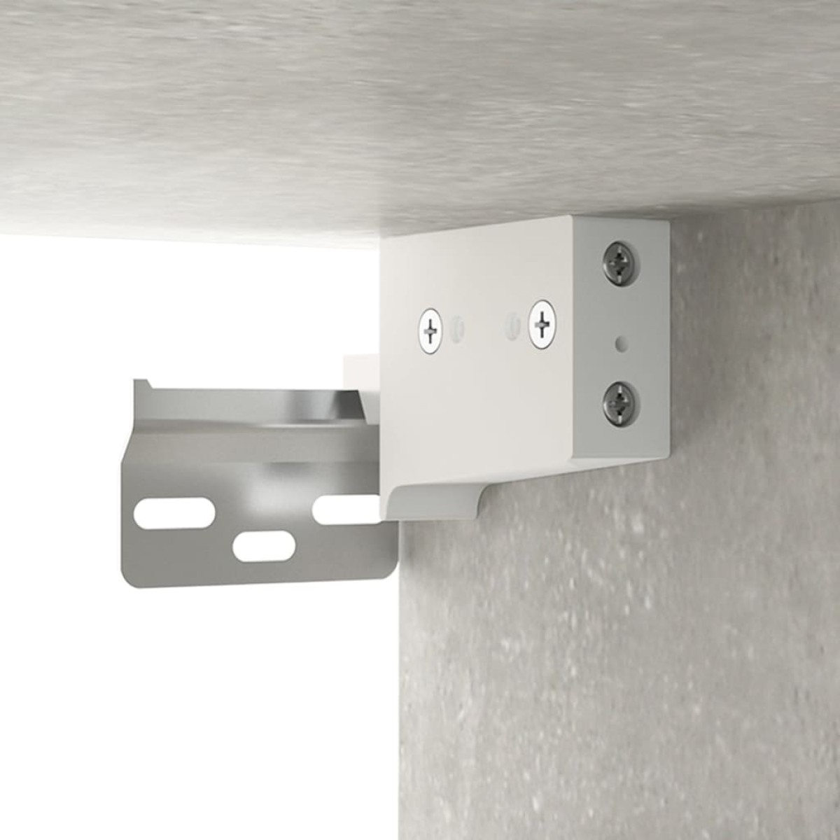 vidaXL Ντουλάπι Γκρι Σκυροδέματος 80x33x70 εκ. Επεξεργασμένο Ξύλο