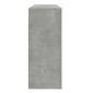 vidaXL Ντουλάπι Τοίχου Γκρι Σκυρ. 80x33x80 εκ. Επεξεργασμένο Ξύλο
