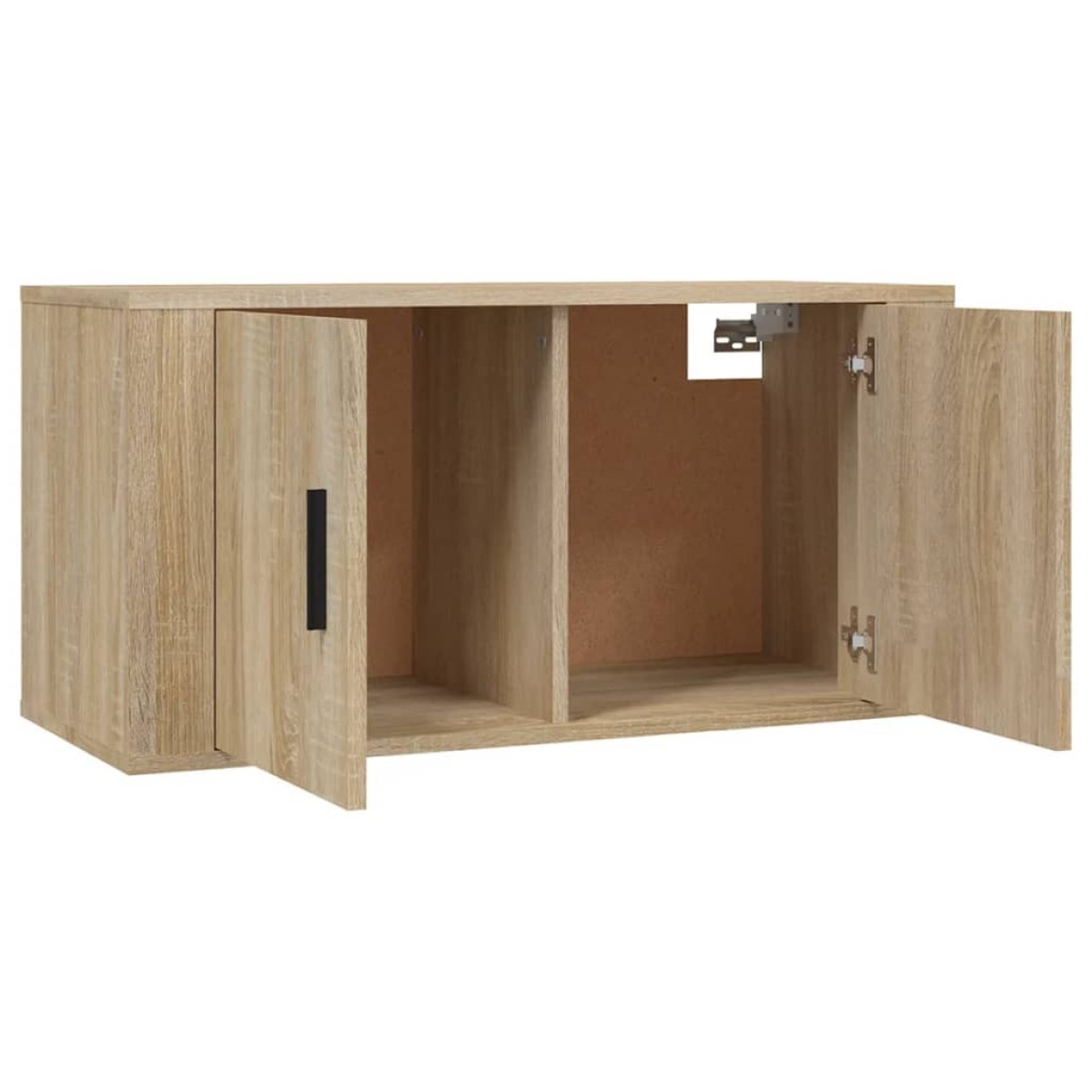 vidaXL Έπιπλο Τηλεόρασης Επιτοίχιο Sonoma Δρυς 80x34,5x40 εκ.