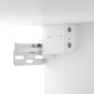 vidaXL Έπιπλο Τηλεόρασης Επιτοίχιο Λευκό 100x34,5x40 εκ.