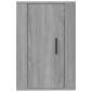 vidaXL Έπιπλα Τηλεόρασης Επιτοίχια 2 τεμ. Γκρι Sonoma 40x34,5x60 εκ.