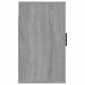 vidaXL Έπιπλα Τηλεόρασης Επιτοίχια 2 τεμ. Γκρι Sonoma 40x34,5x60 εκ.