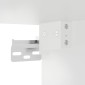 vidaXL Έπιπλο Τηλεόρασης Επιτοίχιο Λευκό 40x34,5x80 εκ.