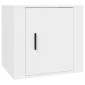 vidaXL Κομοδίνα 2 τεμ. Λευκά 50x39x47 εκ.