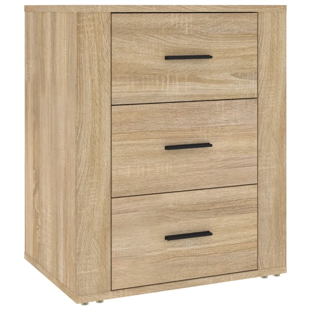 vidaXL Κομοδίνο Sonoma Δρυς 50x36x60 εκ. από Επεξεργασμένο Ξύλο