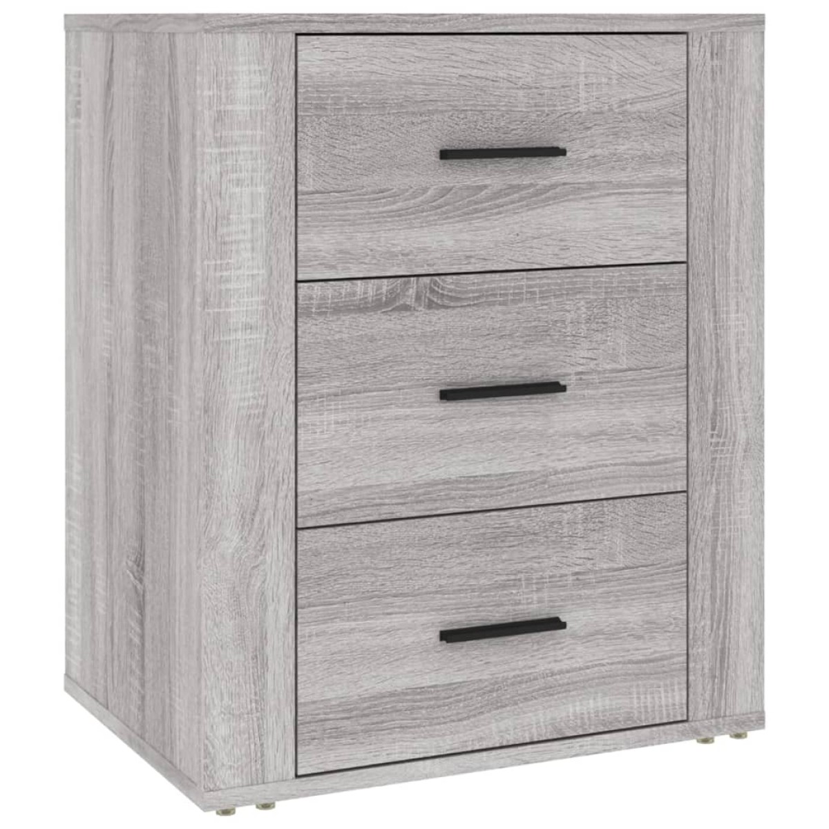 vidaXL Κομοδίνο Γκρι Sonoma 50x36x60 εκ. από Επεξεργασμένο Ξύλο