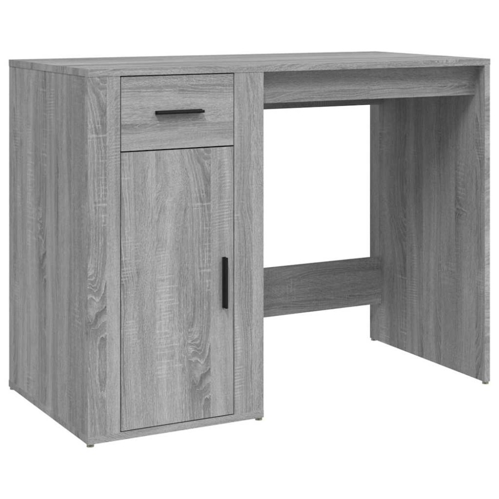vidaXL Γραφείο Γκρι Sonoma 100 x 49 x 75 εκ. από Επεξεργασμένο Ξύλο