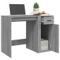 vidaXL Γραφείο Γκρι Sonoma 100 x 49 x 75 εκ. από Επεξεργασμένο Ξύλο
