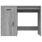 vidaXL Γραφείο Γκρι Sonoma 100 x 49 x 75 εκ. από Επεξεργασμένο Ξύλο