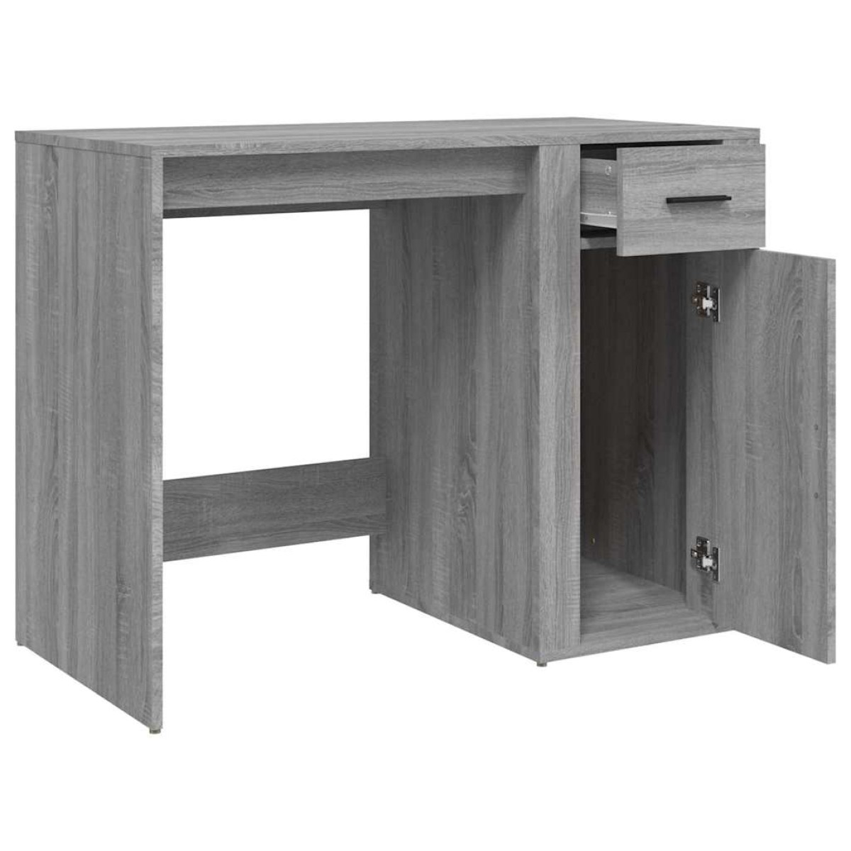 vidaXL Γραφείο Γκρι Sonoma 100 x 49 x 75 εκ. από Επεξεργασμένο Ξύλο