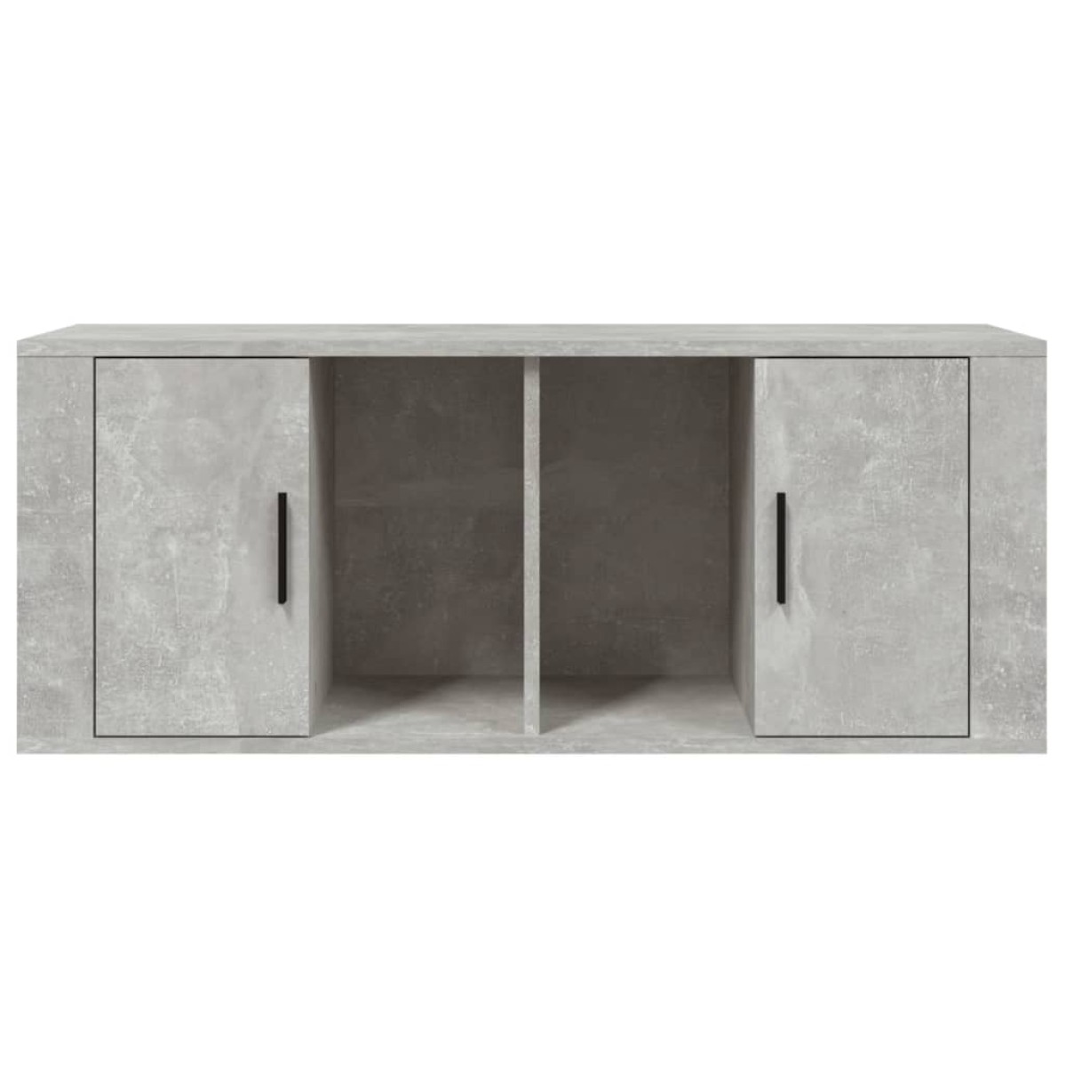 vidaXL Έπιπλο Τηλεόρασης Γκρι Σκυρ. 100x35x40 εκ. Επεξ. Ξύλο