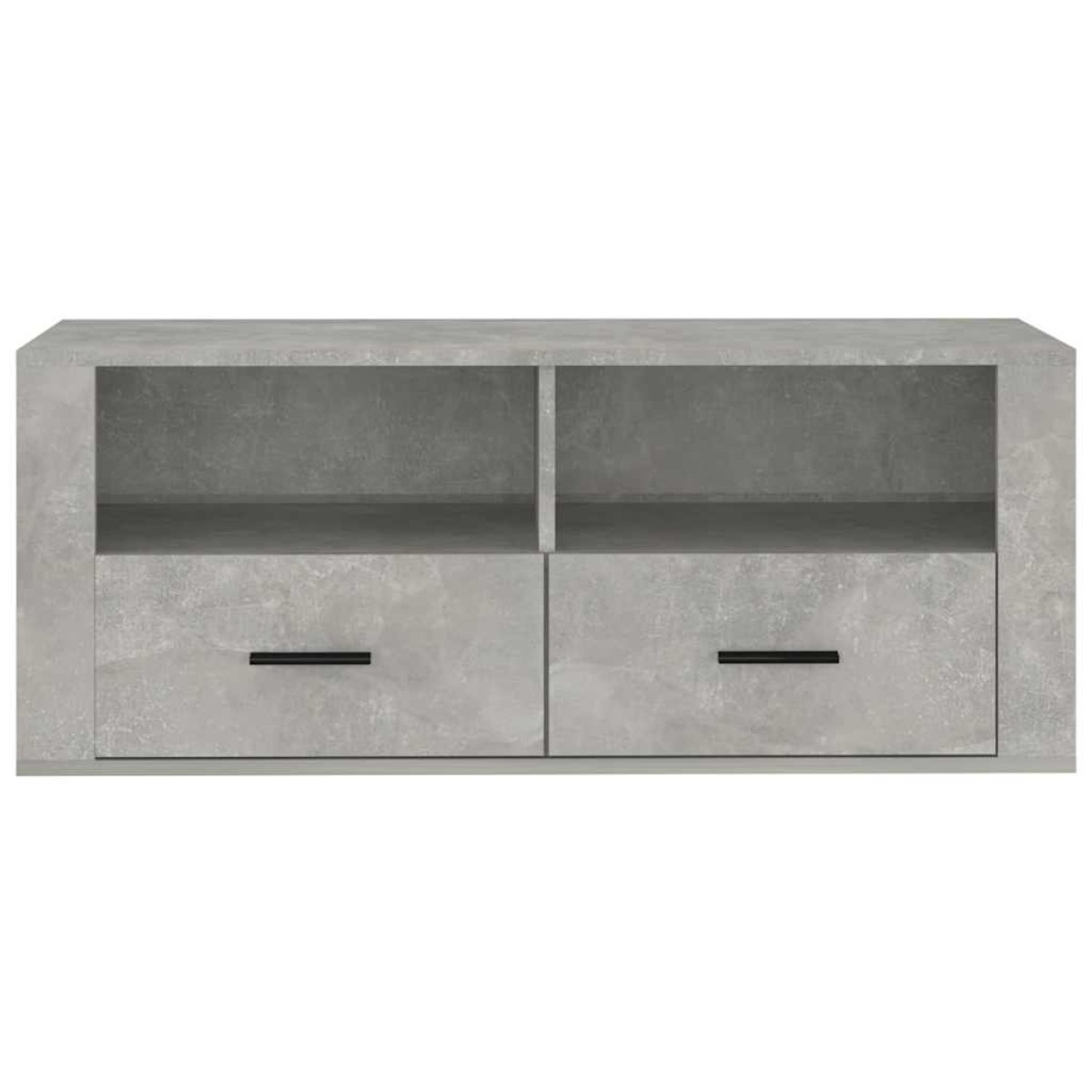 vidaXL Έπιπλο Τηλεόρασης Γκρι Σκυρ. 100x35x40 εκ. Επεξ. Ξύλο