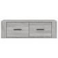 vidaXL Έπιπλο Τηλεόρασης Κρεμαστό Γκρι Sonoma 80x36x25 εκ. Επεξ. Ξύλο