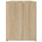 vidaXL Παπουτσοθήκη Sonoma Δρυς 100 x 35 x 45 εκ. Επεξεργασμένο Ξύλο