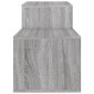 vidaXL Παπουτσοθήκη Γκρι Sonoma 150x35x45 εκ. από Επεξεργασμένο Ξύλο