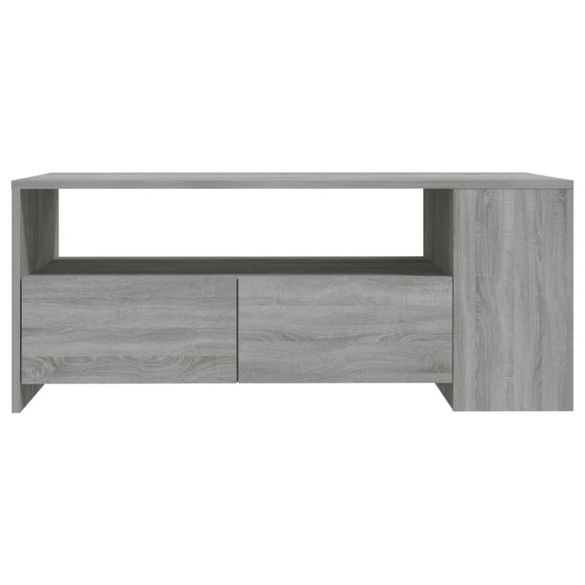 vidaXL Τραπεζάκι Σαλονιού Γκρι Sonoma 102x55x42 εκ. Επεξεργασμένο Ξύλο