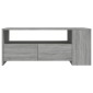 vidaXL Τραπεζάκι Σαλονιού Γκρι Sonoma 102x55x42 εκ. Επεξεργασμένο Ξύλο